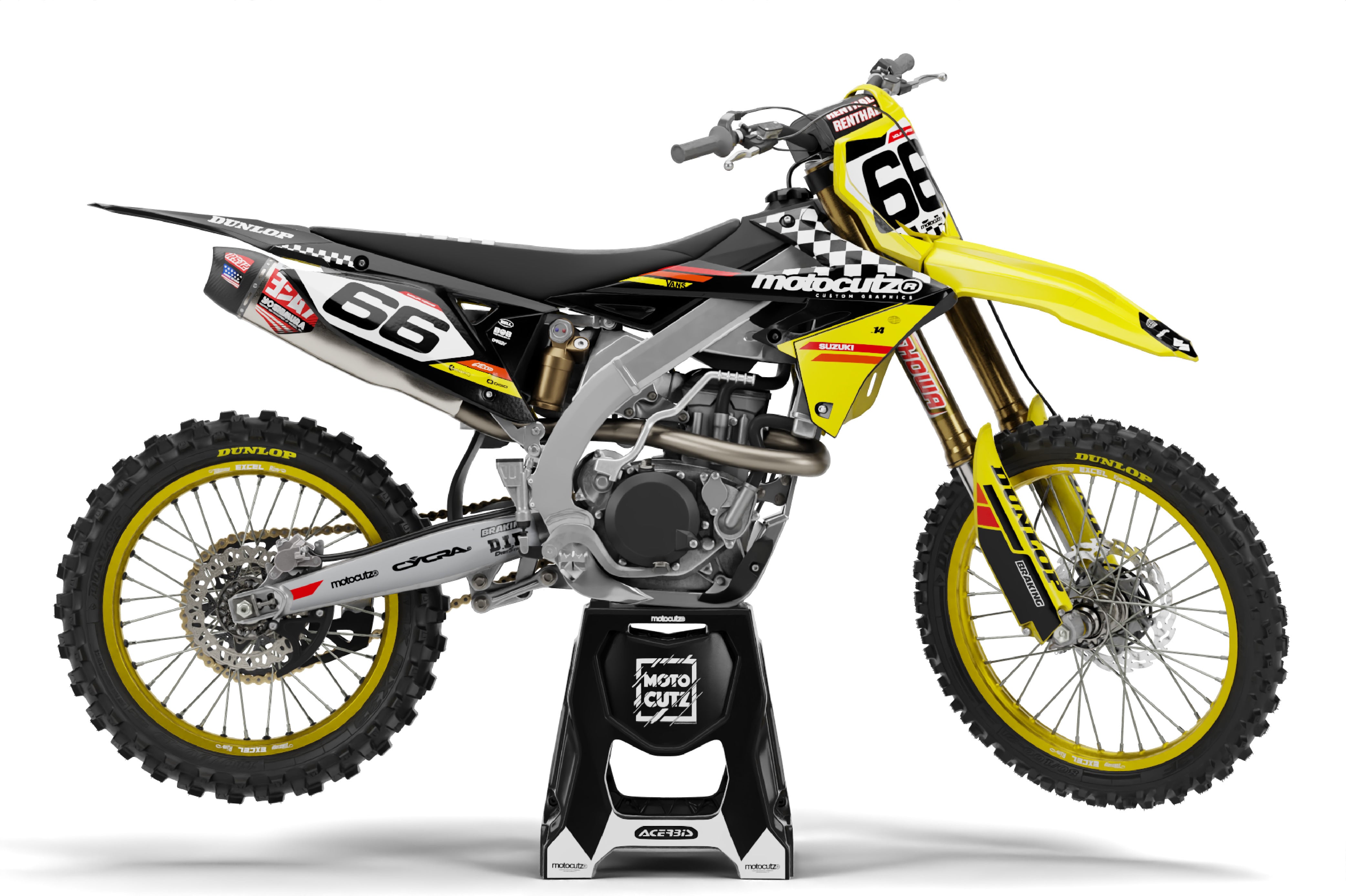 Suzuki Motocross Graphics Kit