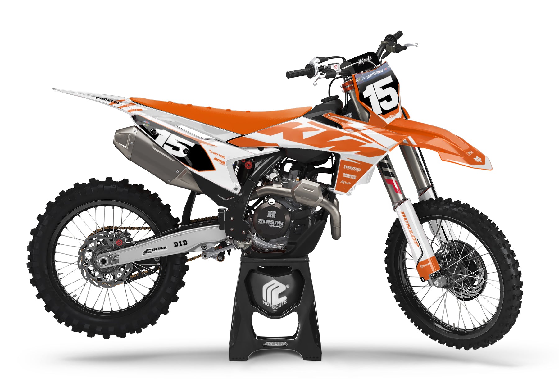 KTM Motocross Graphics Kit