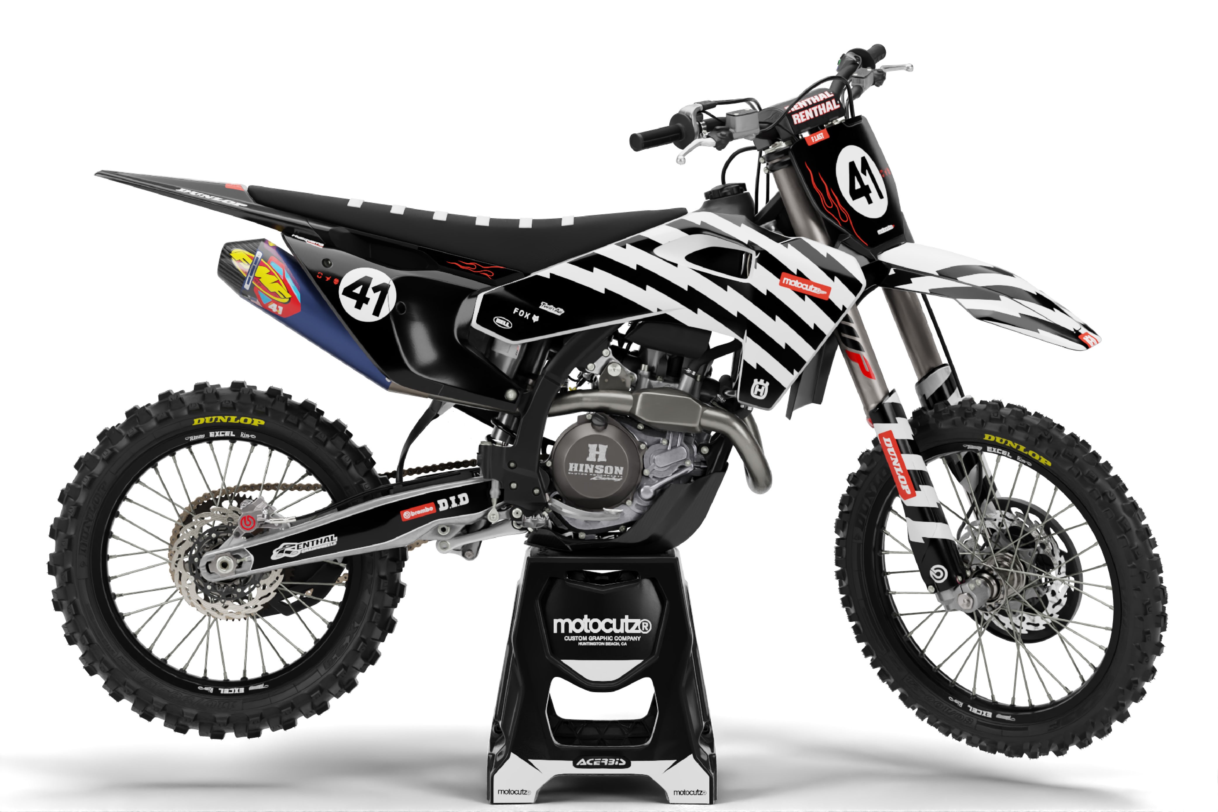 Husqvarna Motocross Graphics Kit